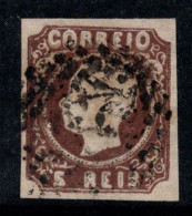 Portugal 1862 Mi. 12 Oblitéré 100% 5 R, Le Roi Louis I - Used Stamps