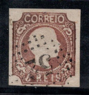 Portugal 1856 Mi. 9 Oblitéré 100% 5 R, Roi Pierre V - Usati