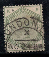 Grande-Bretagne 1883 Mi. 81 Oblitéré 100% 1 Sh, Regia Vittoria - Used Stamps