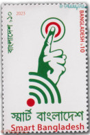 Bangladesh 2023 Smart Bangladesh, WIFI, Internet, Hand, 1v Stamp, MNH (**) - Bangladesch