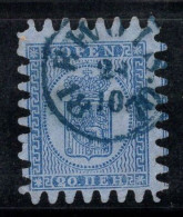 Finlande 1866 Mi. 8 C Oblitéré 40% Armoiries, 20 P - Used Stamps