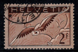 Suisse 1930 Mi. 245z Oblitéré 100% Poste Aérienne Colombe, Lettre - Used Stamps