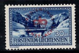 Liechtenstein 1934 Mi. 16 Neuf ** 100% 30 Rp, Service - Oficial