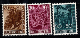 Liechtenstein 1960 Mi. 399-401 Neuf ** 100% Arbres, Flore - Nuovi