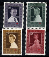 Liechtenstein 1955 Mi. 338-341 Neuf ** 100% Croix-Rouge, Enfants - Ongebruikt