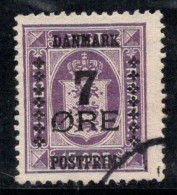 Danemark 1926 Mi. 164 Oblitéré 100% 7 O Surimprimé - Gebraucht