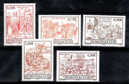 Monaco 2004 Mi. 2673-2677 Neuf ** 100% Sainte Dévote - Altri & Non Classificati