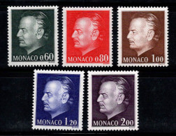 Monaco 1974 Mi. 1143-1147 Neuf ** 100% Prince Rainier III - Sonstige & Ohne Zuordnung