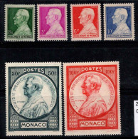 Monaco 1946 Mi. 309-314 Neuf ** 100% Prince Louis II - Sonstige & Ohne Zuordnung