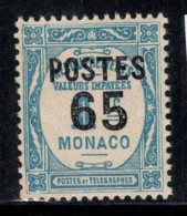Monaco 1937 Mi. 157 I Neuf ** 100% Surimprimé 65 C Sur 1 FR - Sonstige & Ohne Zuordnung