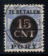 Pays-Bas 1924 Mi. 2A Oblitéré 100% Surimprimé Colis Postaux 15 C - Usados