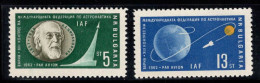 Bulgarie 1962 Mi. 1347-1348 Neuf ** 100% Poste Aérienne Espace - Posta Aerea