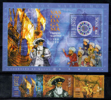 Macao 1998 Mi. Bl. 54 I, 965 I Bloc Feuillet 100% Neuf ** Vasco De Gama - Blocchi & Foglietti