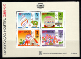 Macao 1990 Mi. Bl. 14 Bloc Feuillet 100% Neuf ** INDUSTRIE, ARTISANAT - Blocks & Sheetlets