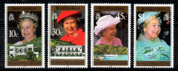 Îles Vierges Britanniques 1996 Mi. 852-855 Neuf ** 100% La Reine Élisabeth II - British Virgin Islands