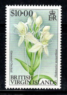 Îles Vierges Britanniques 1992 Mi. 765 Neuf ** 100% 10 $, Fleurs, Flore - Britse Maagdeneilanden