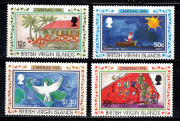 Îles Vierges Britanniques 1992 Mi. 844-847 Neuf ** 100% Noël - British Virgin Islands