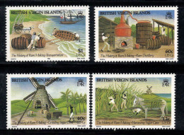 Îles Vierges Britanniques 1997 Mi. 555-558 Neuf ** 100% Production De Rhum - Iles Vièrges Britanniques