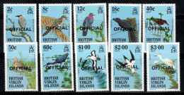 Îles Vierges Britanniques 1986 Neuf ** 100% Service OISEAUX, Faune - Iles Vièrges Britanniques