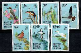 Îles Vierges Britanniques 1985 Mi. 504 II-517 II Neuf ** 100% OISEAUX, Faune - British Virgin Islands