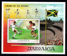 Jamaïque 1999 Mi. Bl. 49 Bloc Feuillet 100% Neuf ** 100 $, Sports, Football - Jamaica (1962-...)