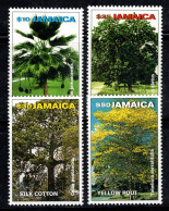 Jamaïque 2000 Mi. 966-969 Neuf ** 100% Arbres, Flore - Jamaica (1962-...)