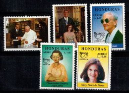 Honduras 1999 Mi. 1422, 1456 Neuf ** 100% Poste Aérienne Président, Carlos, Pape Jean - Honduras