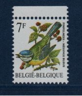 Belgique België, **, Yv 2261, Mi 2313, SG 2851, Mésange Bleue, - Unused Stamps