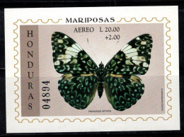 Honduras 1997 Mi. Bl. 58 Bloc Feuillet 100% Poste Aérienne Poste Aérienne 20 L, Papillons - Honduras