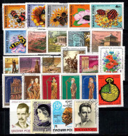 Hongrie 1980 Oblitéré 100% Fleurs De Pollinisation, Statues, Horloge, Personnalité - Used Stamps