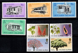 Île De Pitcairn 1987 Mi. 293-300 Neuf ** 100% Maisons, Arbres, Flore - Pitcairn Islands