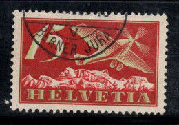 Suisse 1923 Mi. 179 Oblitéré 100% Poste Aérienne 15 C - Gebraucht