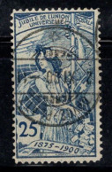 Suisse 1900 Mi. 73 Oblitéré 100% UPU, 25 C - Used Stamps