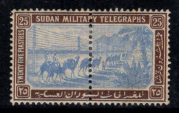 Soudan 1898 Neuf * MH 100% Télégraphe Militaire, 25 P - Sudan (...-1951)