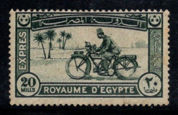 Égypte 1926 Mi. 108 Neuf * MH 40% Poste Aérienne 20 M, Facteur - Unused Stamps