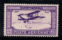 Égypte 1926 Mi. 103 Neuf * MH 100% Poste Aérienne 27 M, Avion - Airmail