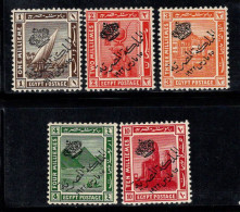 Égypte 1922 Mi. 69-74 Neuf * MH 100% Couronne Surimprimé - Unused Stamps