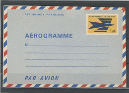 AEROGRAMME -N°1002 -AER - PTT -1,15F - Aérogrammes