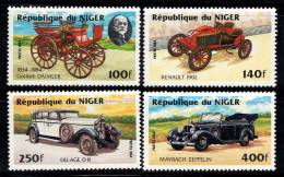 Niger 1984 Mi. 892-95 Neuf ** 100% Voiture, 100 Fr, 140 Fr... - Níger (1960-...)