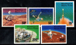 Haute-volta 1976 Mi. 632-36 Neuf ** 100% Sonde Viking Sur Mars - Altri - Africa