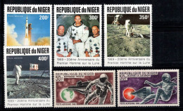 Niger 1966-89 Mi. 118-19,1069-72 Neuf ** 100% Poste Aérienne Astronautes - Niger (1960-...)