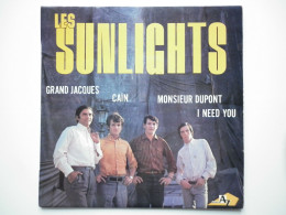 Les Sunlights 45Tours EP Vinyle Grand Jacques Mint - 45 T - Maxi-Single