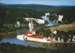 72316754 Weltenburg Kelheim Kloster Weltenburg Mit Donaudurchbruch Fliegeraufnah - Kelheim