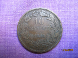 Luxembourg: 10 Centimes 1865 - Luxembourg