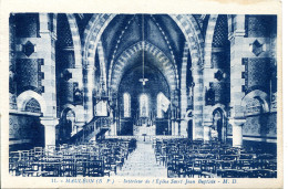 CPA - MAULEON -  INTERIEUR DE L'EGLISE SAINT-JEAN-BAPTISTE - Mauleon Licharre