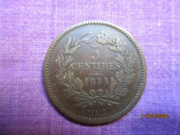 Luxembourg: 5 Centimes 1854 - Luxemburgo