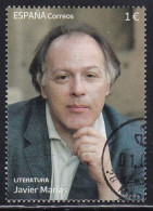 2023-ED. 5663 - Literatura. Javier Marías- USADO - Used Stamps