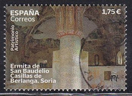 2022-ED. 5563 Patrimonio Artístico. Ermita De San Baudelio. Soria- USADO - Used Stamps