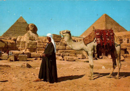 N°1829 V -cpsm Le Sphinx Et Les Pyramides - Piramidi