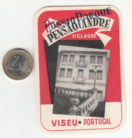 ETIQUETA - STICKER - LUGGAGE LABEL PORTUGAL HOTEL PENSAO ANDRÉ EN VISEU - Etiquetas De Hotel